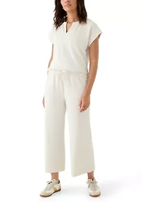 Women's Heathered Short Sleeve Muscle Tee