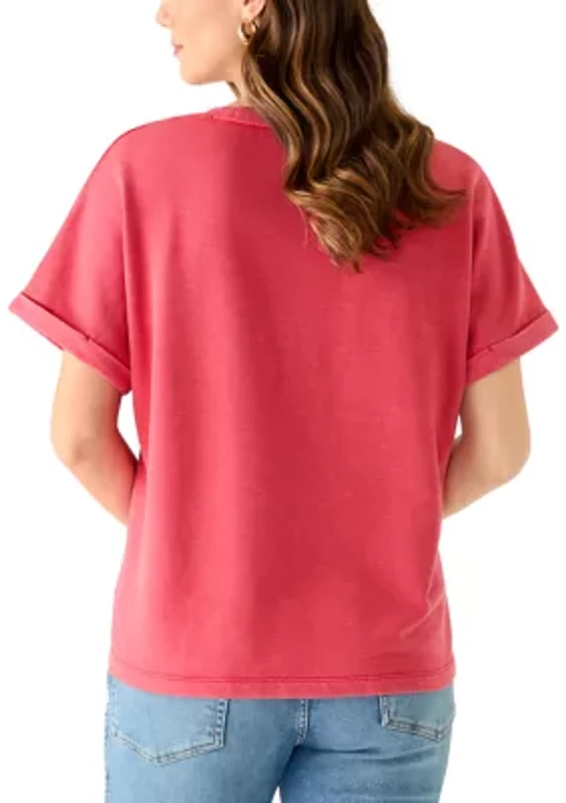 Women's Dolman Cuff Sleeve Sweatshirt