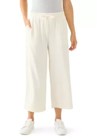 Women's Wide Leg Cropped Pants