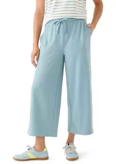 Women's Wide Leg Cropped Pants