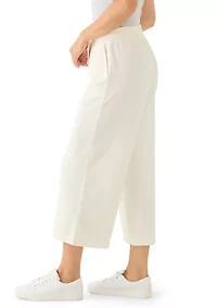 Women's Wide Leg Cropped Pants