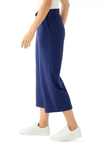 Women's Wide Leg Cropped Pants