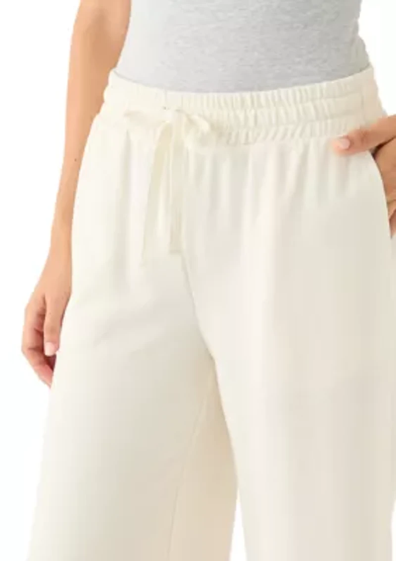Women's Wide Leg Cropped Pants