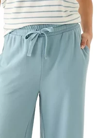 Women's Wide Leg Cropped Pants