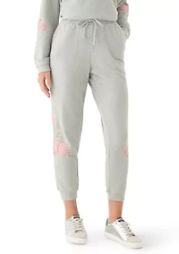 Women's Embellished Heathered Joggers