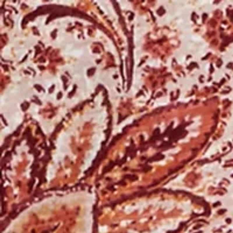 Petite Ruffle Sleeve Printed Peasant Top