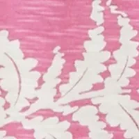 Petite Printed Smocked Top