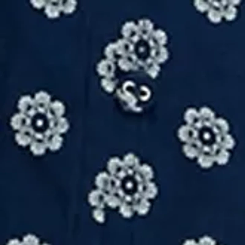 Plus Pintuck Printed Blouse