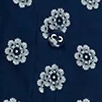 Plus Pintuck Printed Blouse