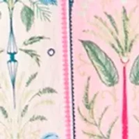 Women's Printed Split Neck Top