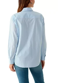 Women's Yarn Dyed Button Front Shirt