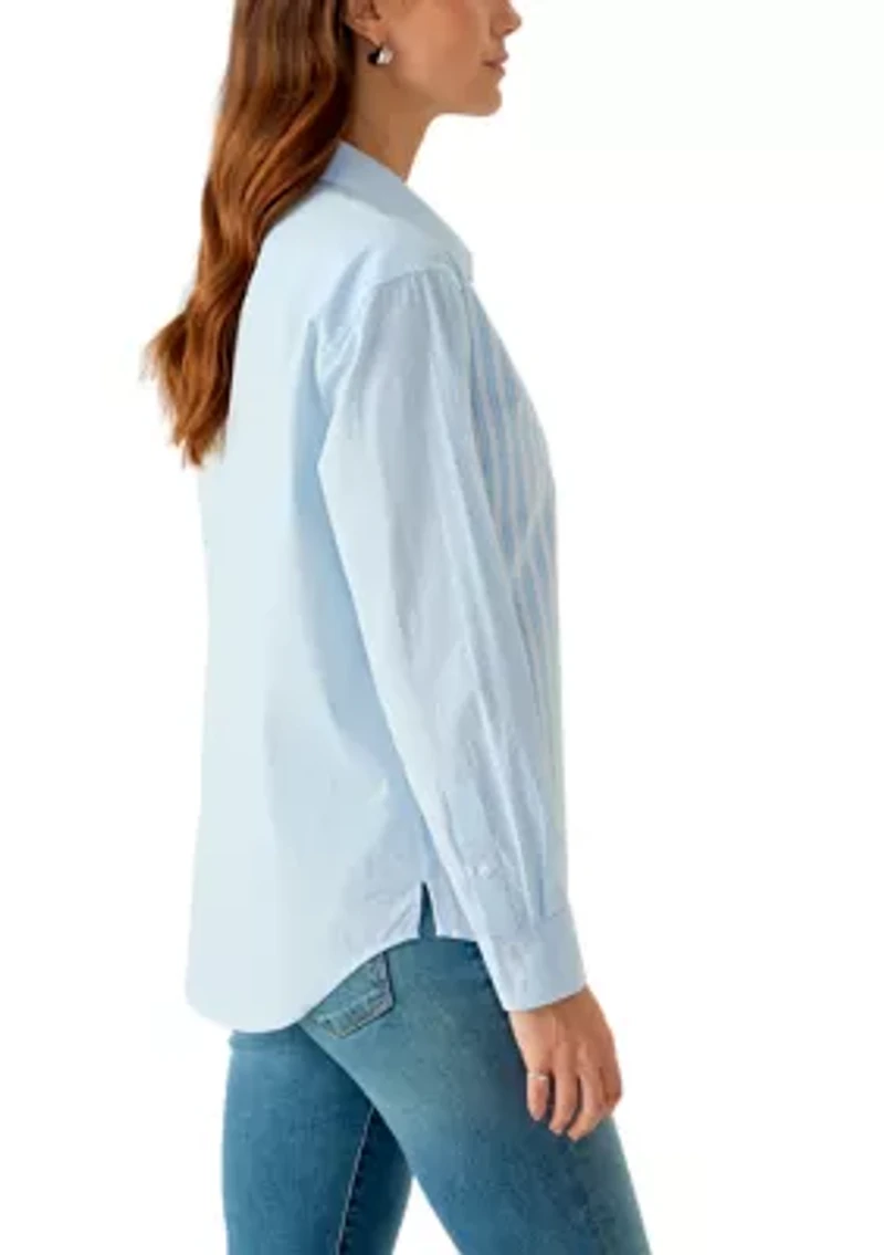 Women's Yarn Dyed Button Front Shirt