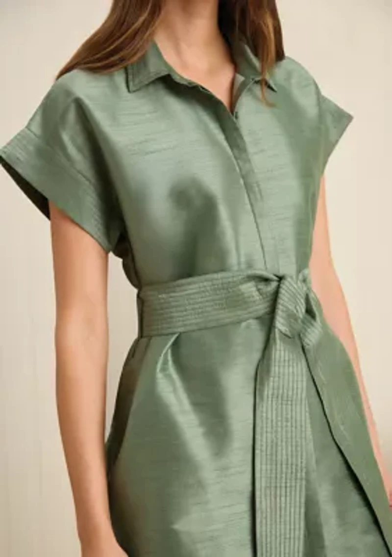 Sewing Down South x Crown & Ivy™ Sew Merry Midi Shirt Dress