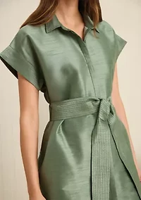 Sewing Down South x Crown & Ivy™ Sew Merry Midi Shirt Dress