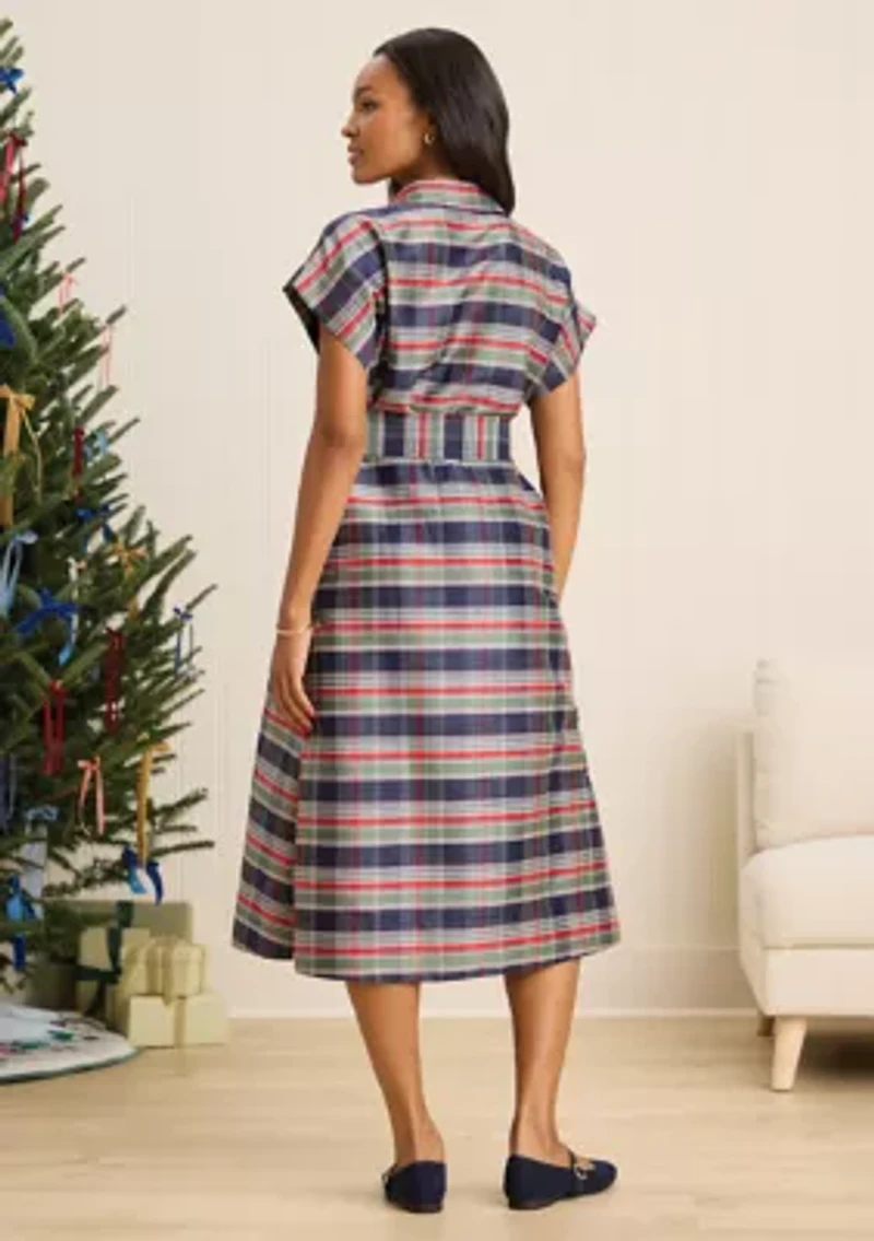Sewing Down South x Crown & Ivy™ Sew Merry Midi Shirt Dress