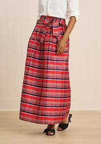 Sewing Down South x Crown & Ivy™ Sew Merry Pleated Maxi Skirt