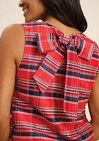 Sewing Down South x Crown & Ivy™ Sew Merry Bow Back Tank