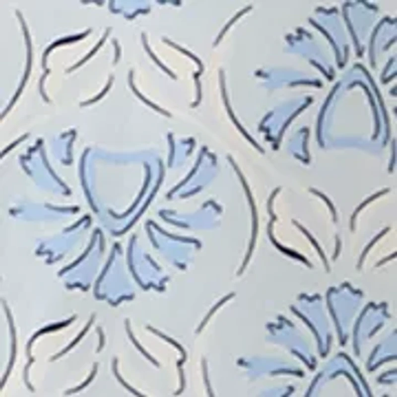 Women's 3/4 Sleeve Top with Shirred Shoulders and Print