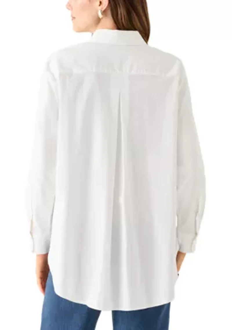 Women's Heart Embellished Tunic Top