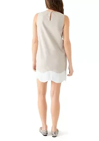 Women's Sleeveless Straight Dress