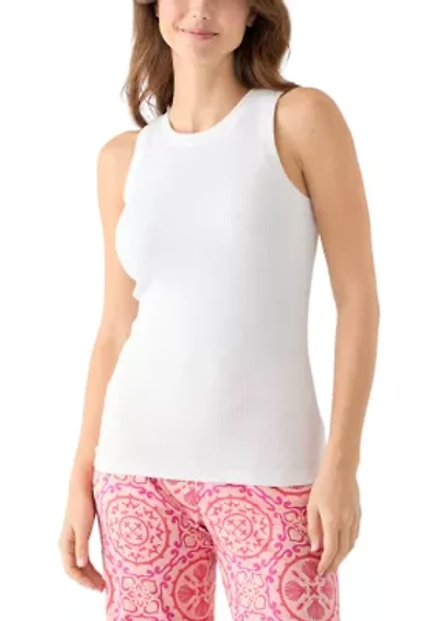 Women's Sleeveless Ribbed Tank Top