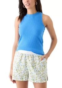 Women's Sleeveless Ribbed Tank Top