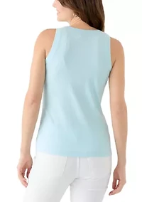 Women's Sleeveless Ribbed Tank Top