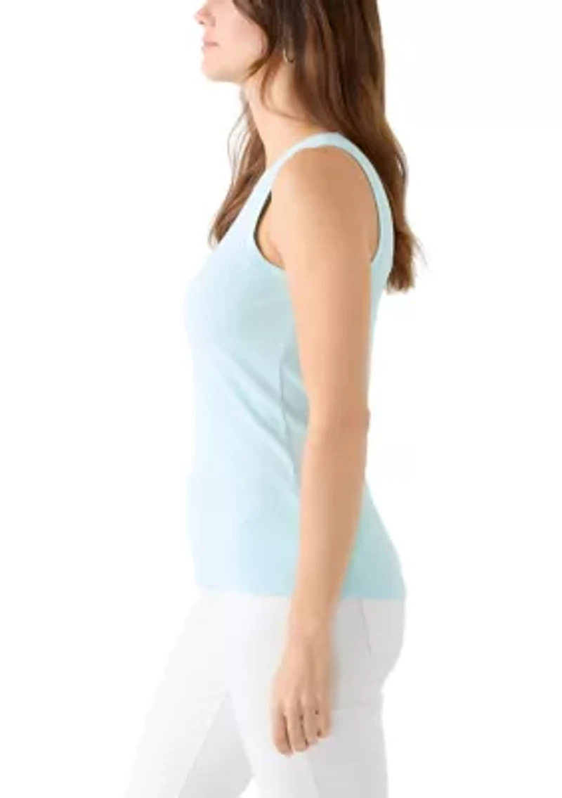 Women's Sleeveless Ribbed Tank Top