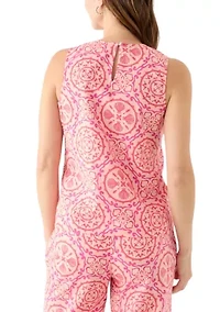 Women's Sleeveless A-Line Top