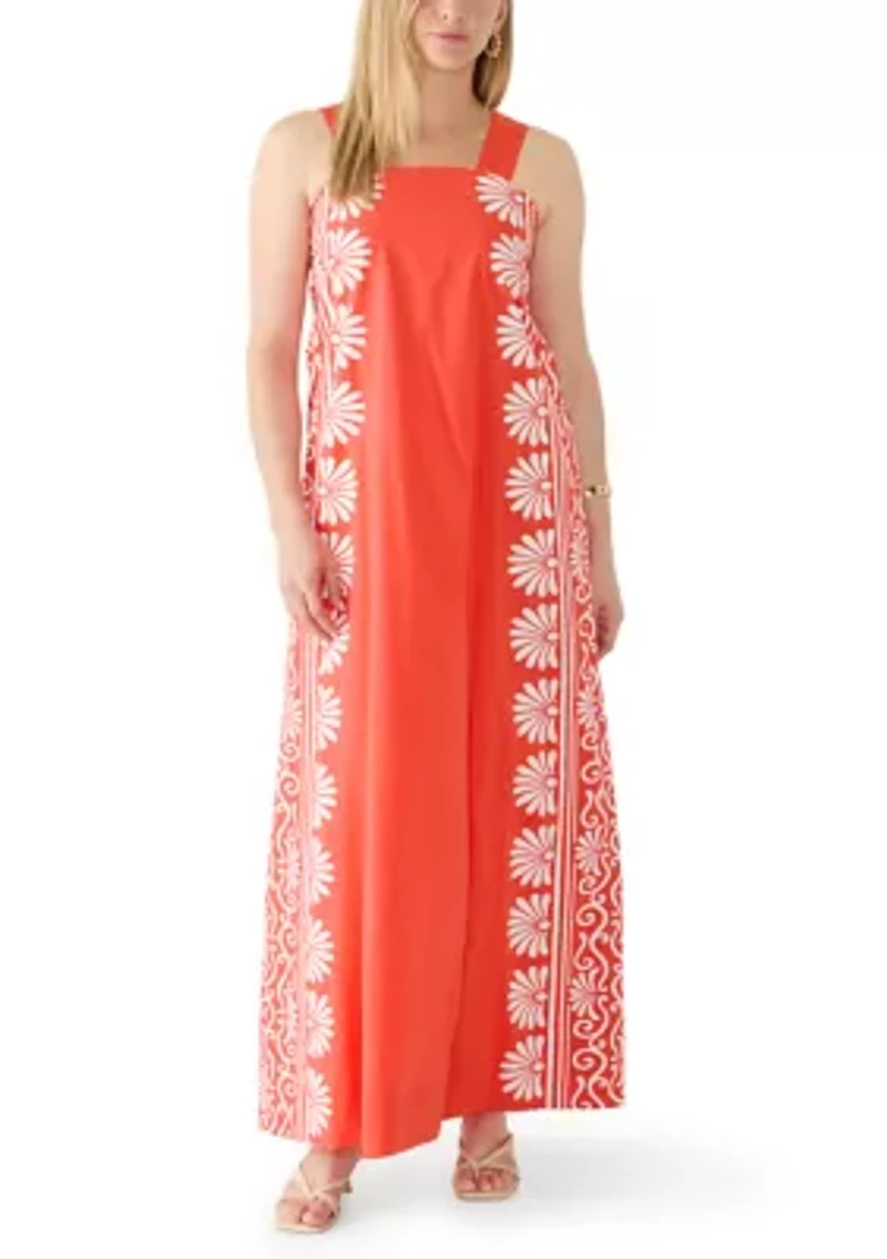 Women's Tie Strap Midi Dress