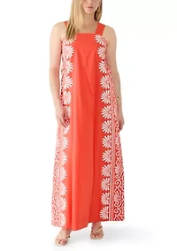 Women's Tie Strap Midi Dress