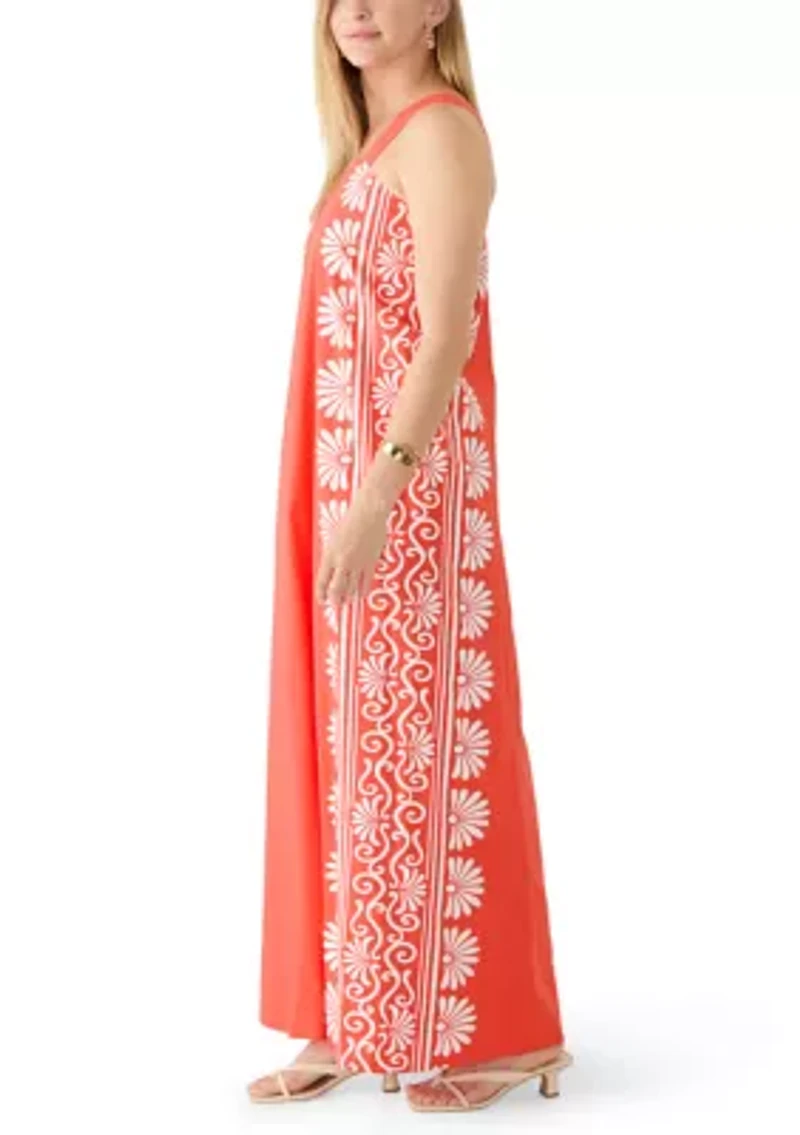 Women's Tie Strap Midi Dress