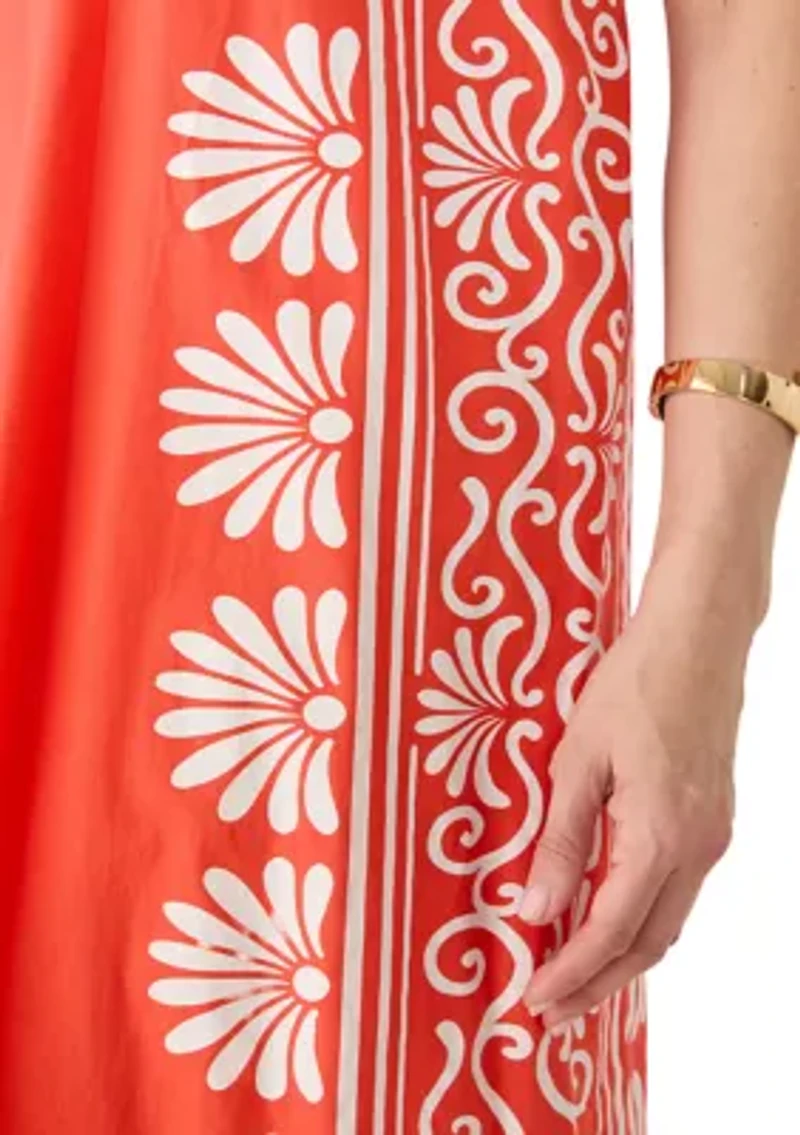 Women's Tie Strap Midi Dress