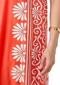 Women's Tie Strap Midi Dress