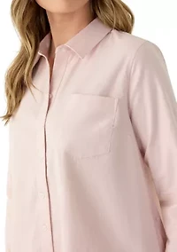 Women's Long Sleeve A-Line Shirtdress