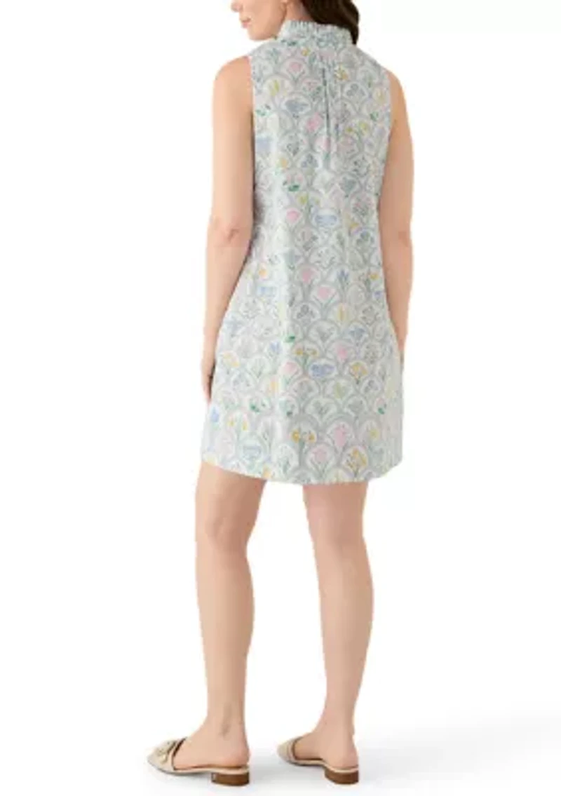 Women's Ruffle Neck Dress