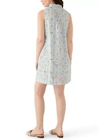 Women's Ruffle Neck Dress