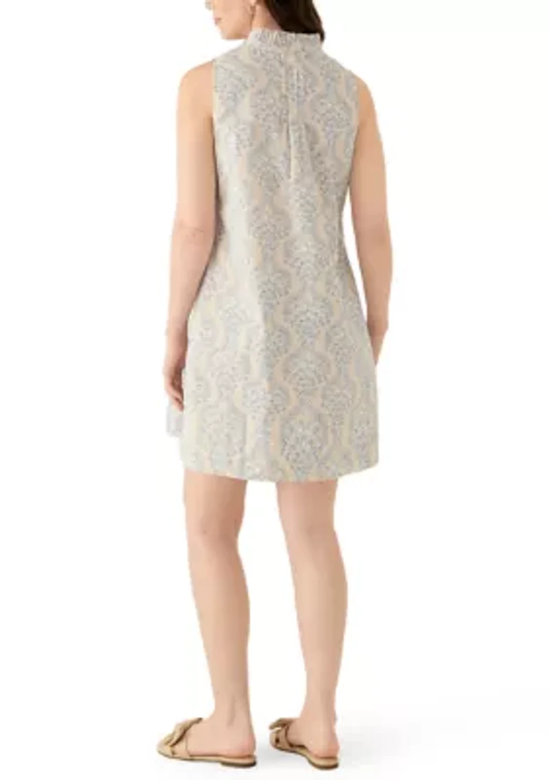 Women's Ruffle Neck Dress