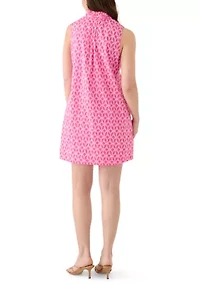 Women's Ruffle Neck Dress