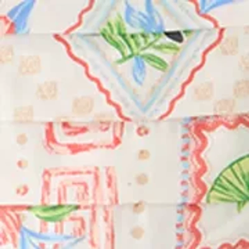 Women's Short Sleeve Tiered Midi Dress