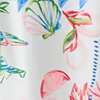 Women's Short Sleeve Print Mini Dress