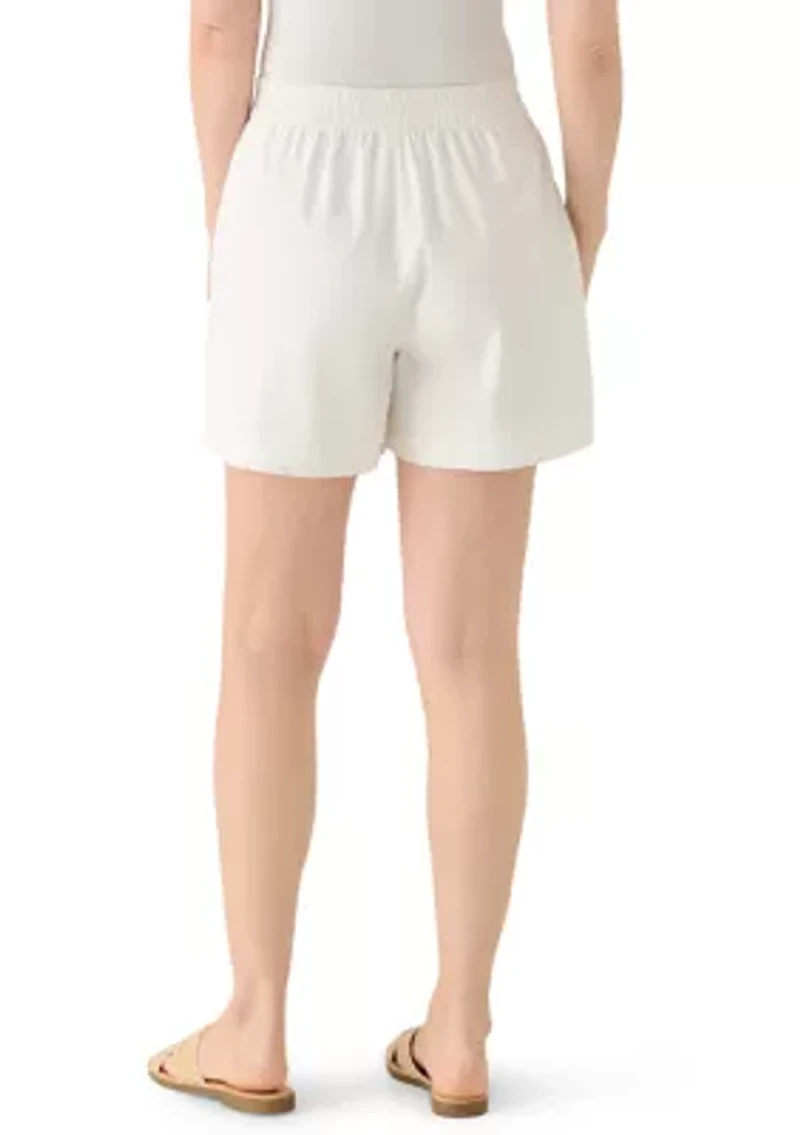 Women's Poplin Shorts
