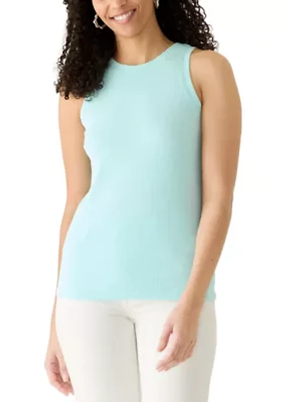 Women's Sleeveless Ribbed Tank Top