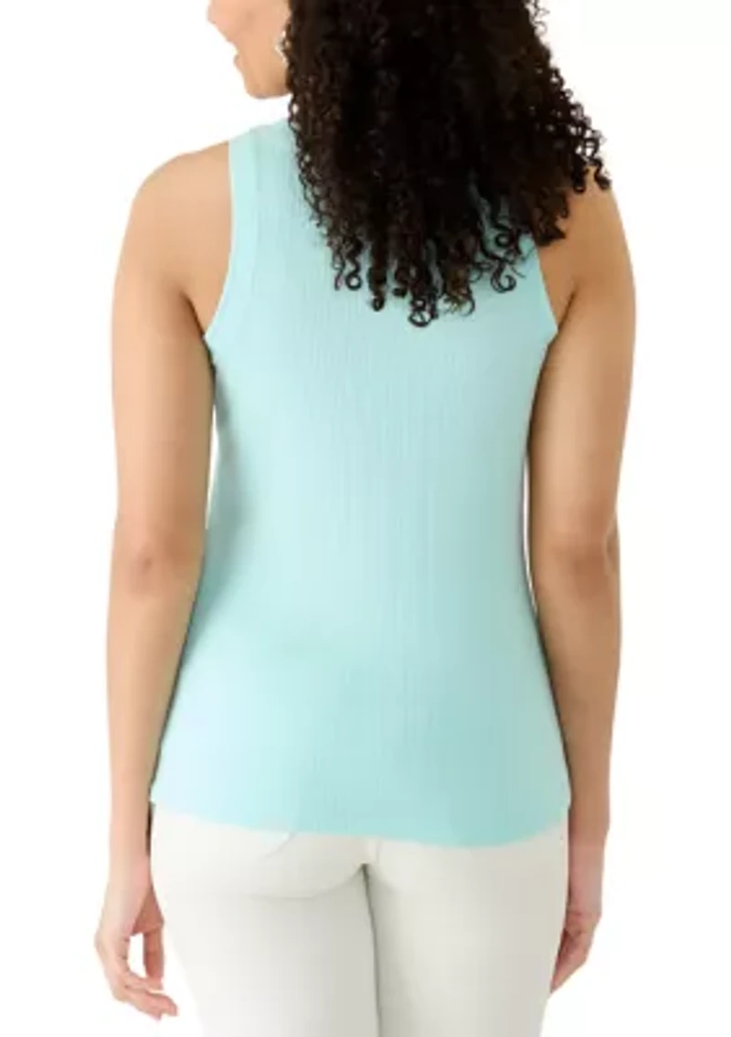 Women's Sleeveless Ribbed Tank Top