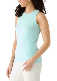 Women's Sleeveless Ribbed Tank Top