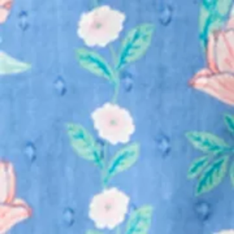 Women's Double Flutter Printed Blouse