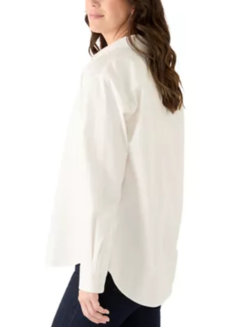 Women's Long Sleeve Boyfriend Shirt