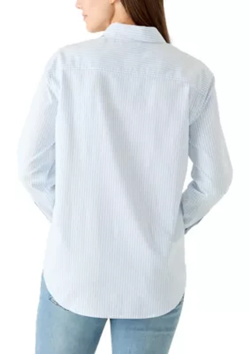 Women's Long Sleeve Boyfriend Shirt