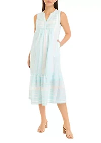 Petite Sleeveless Maxi Dress