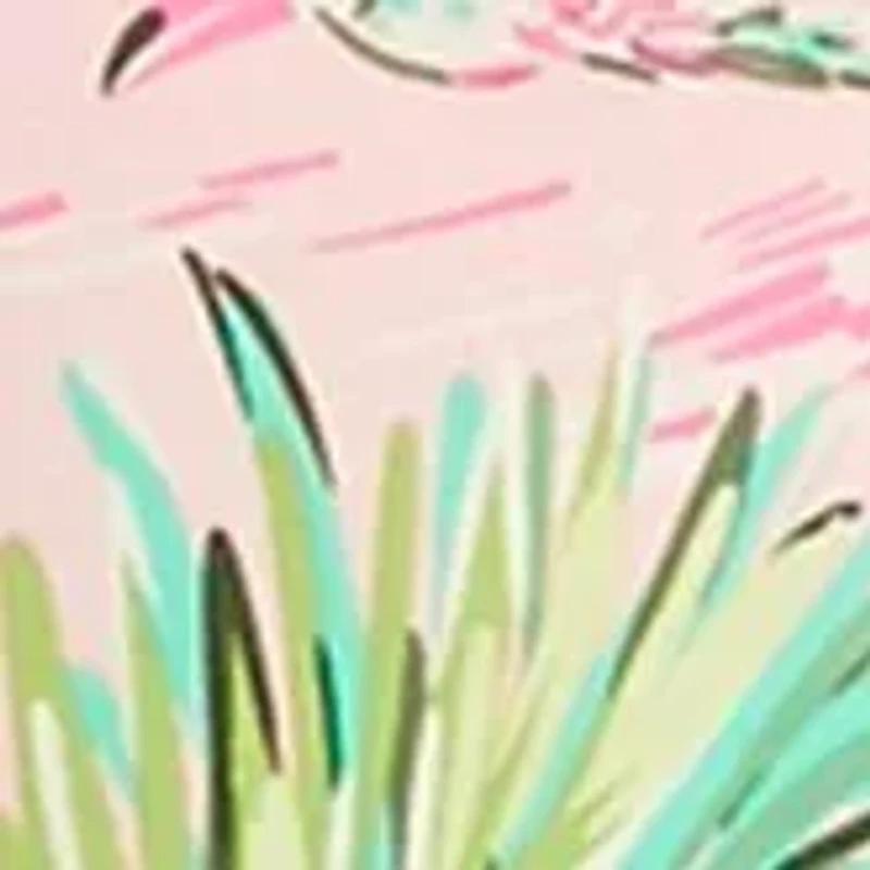 Petite Printed Peasant Top